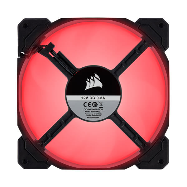 Corsair AF140 140mm Red LED (Single Pack)